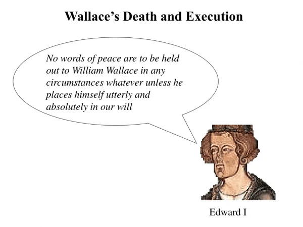 Wallace’s Death and Execution