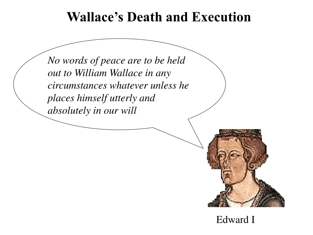 wallace s death and execution