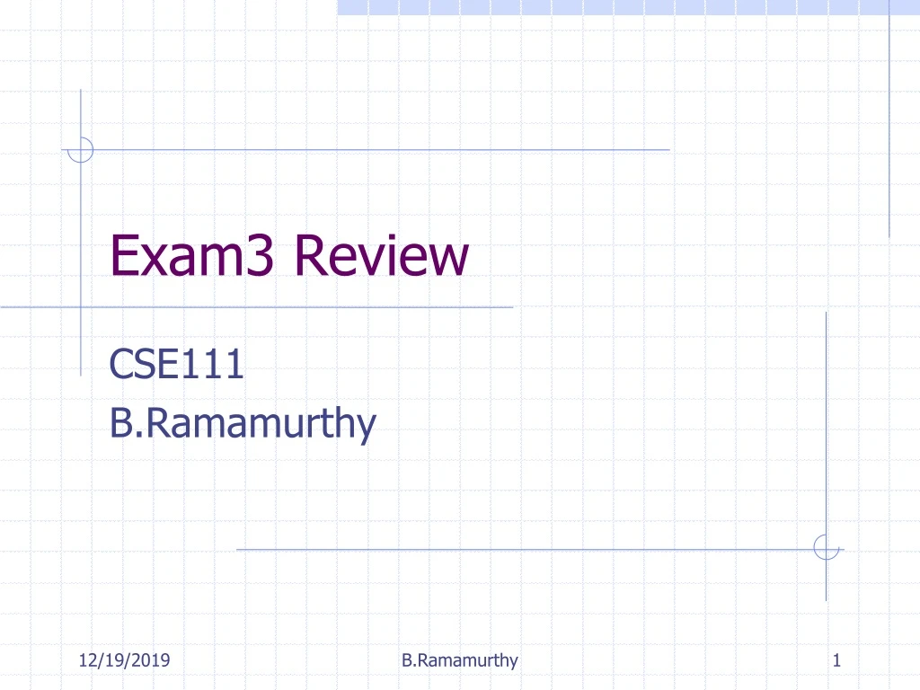 exam3 review
