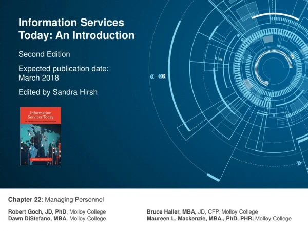 Information Services Today: An Introduction