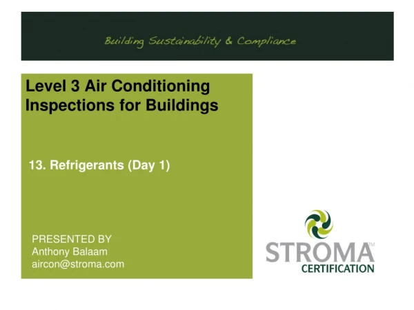 Level 3 Air Conditioning Inspections for Buildings