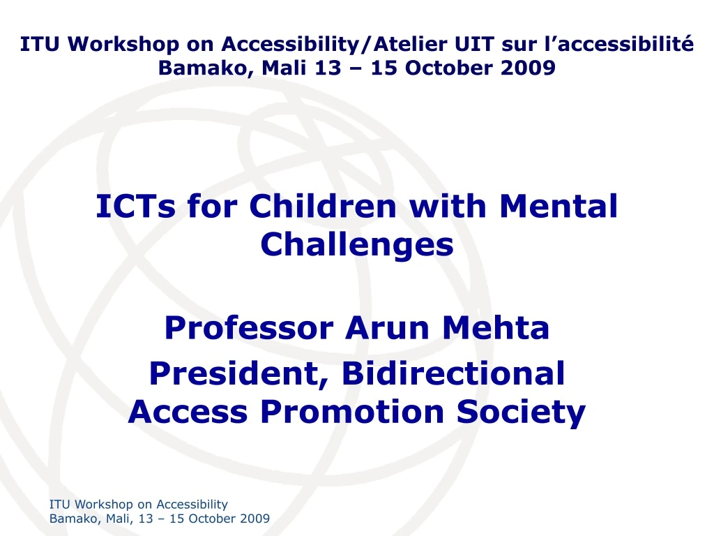 icts for children with mental challenges