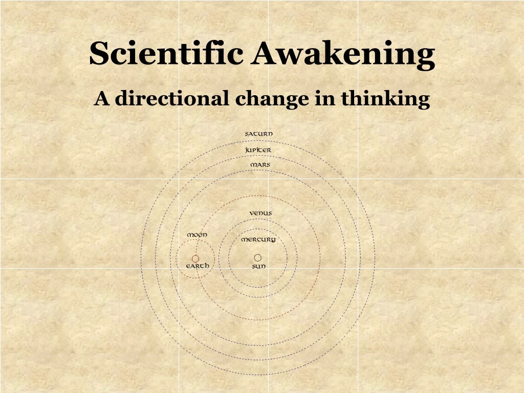 scientific awakening