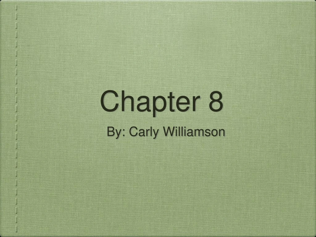 chapter 8