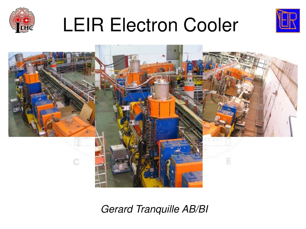 leir electron cooler