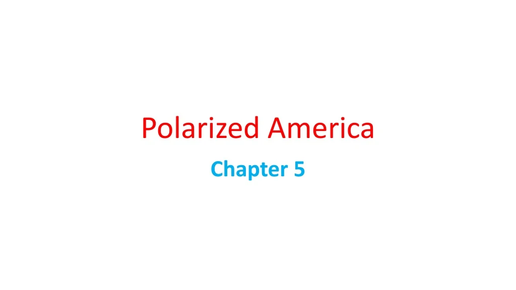 polarized america