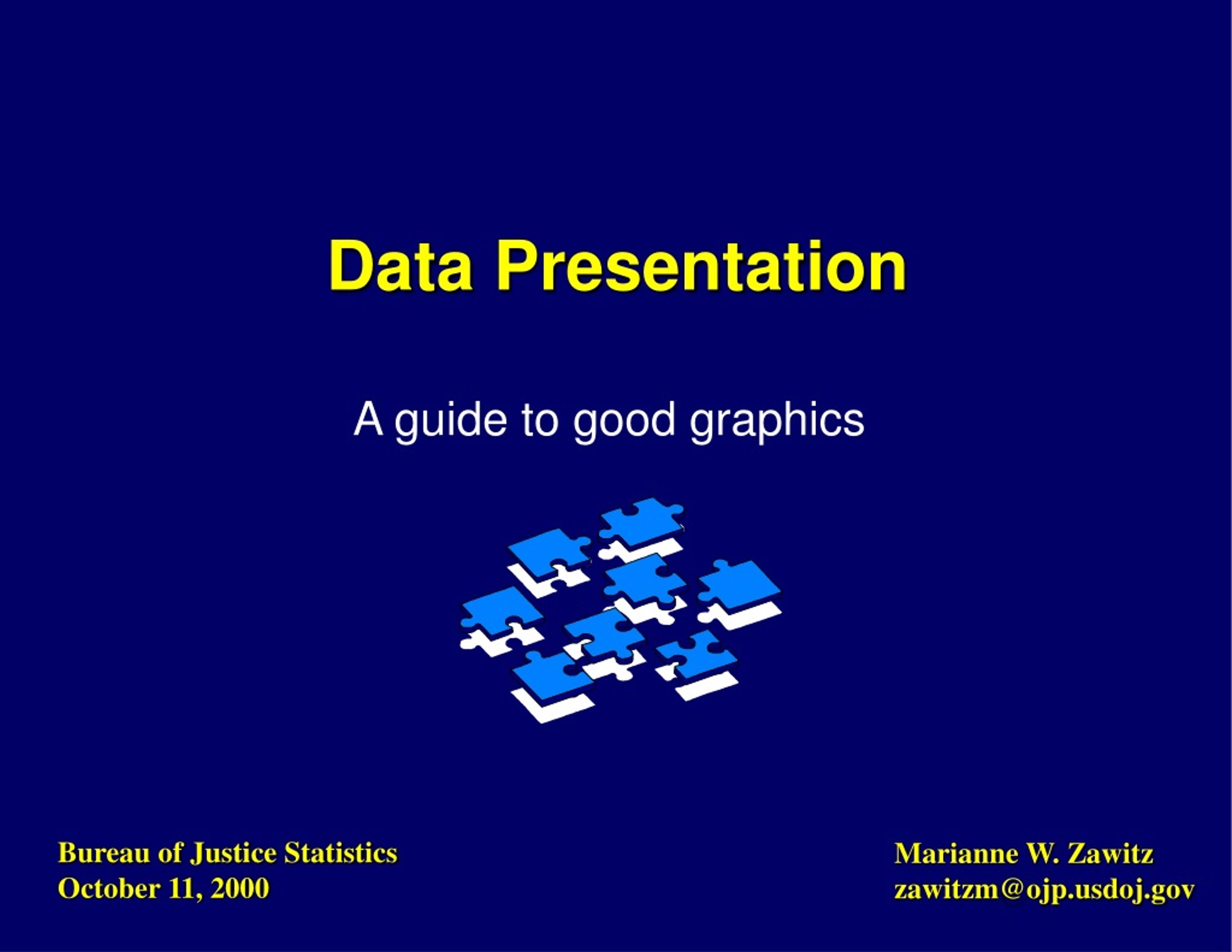 Data Presentation - slide 1