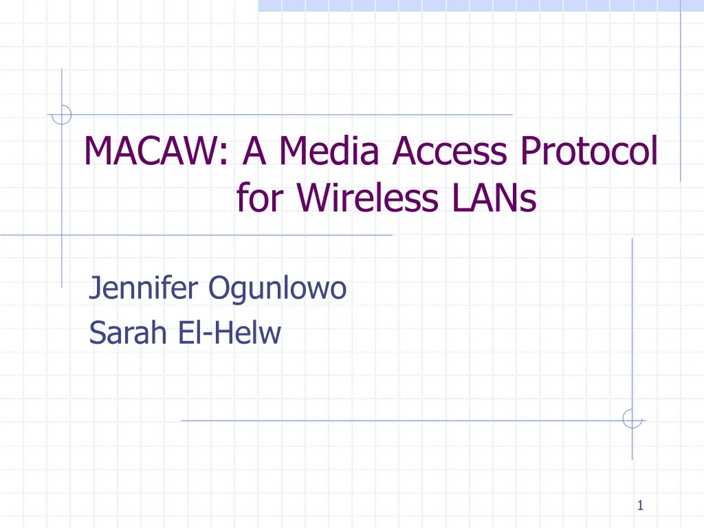 macaw a media access protocol for wireless lans