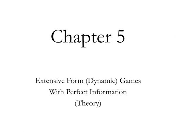 Chapter 5