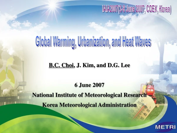 Global Warming, Urbanization, and Heat Waves