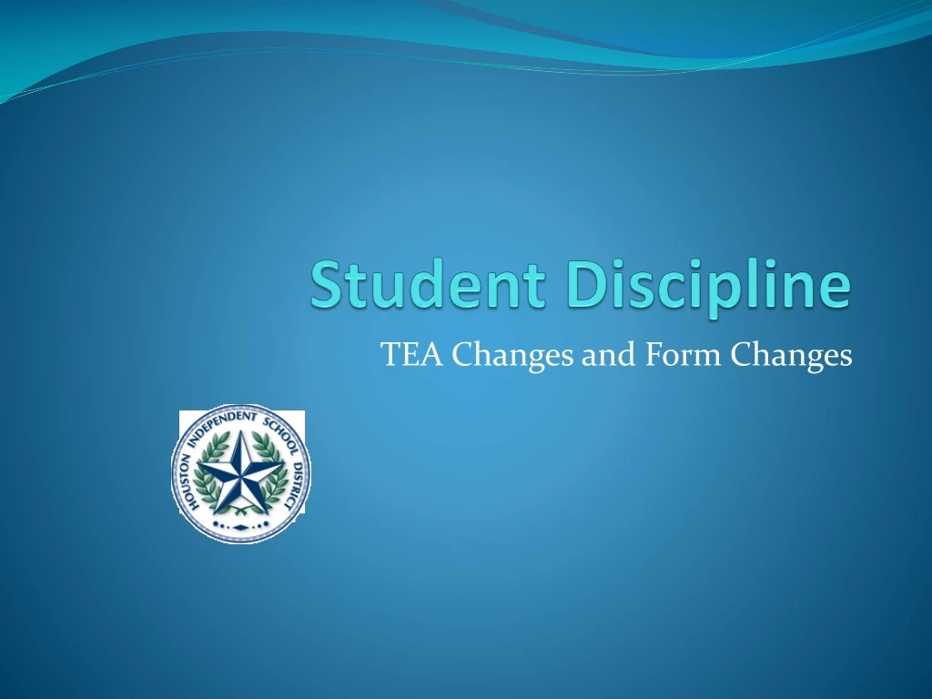 student discipline