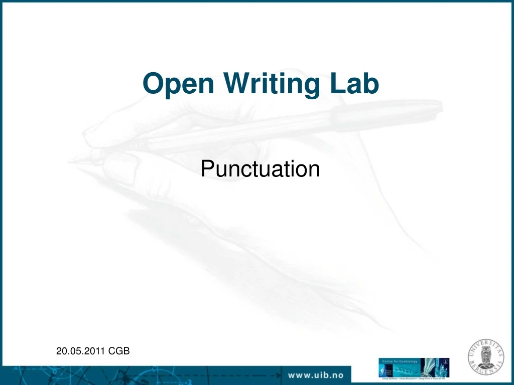 open writing lab