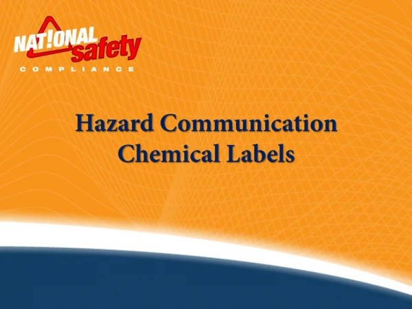 Hazard Communication Chemical Labels