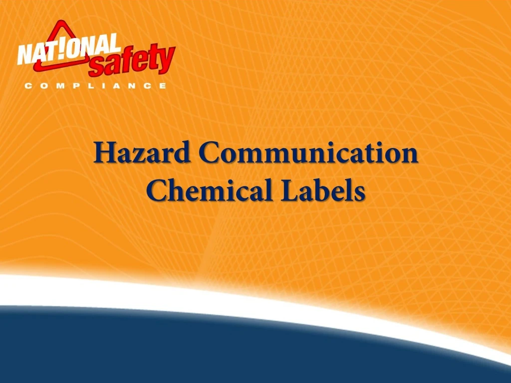 hazard communication chemical labels