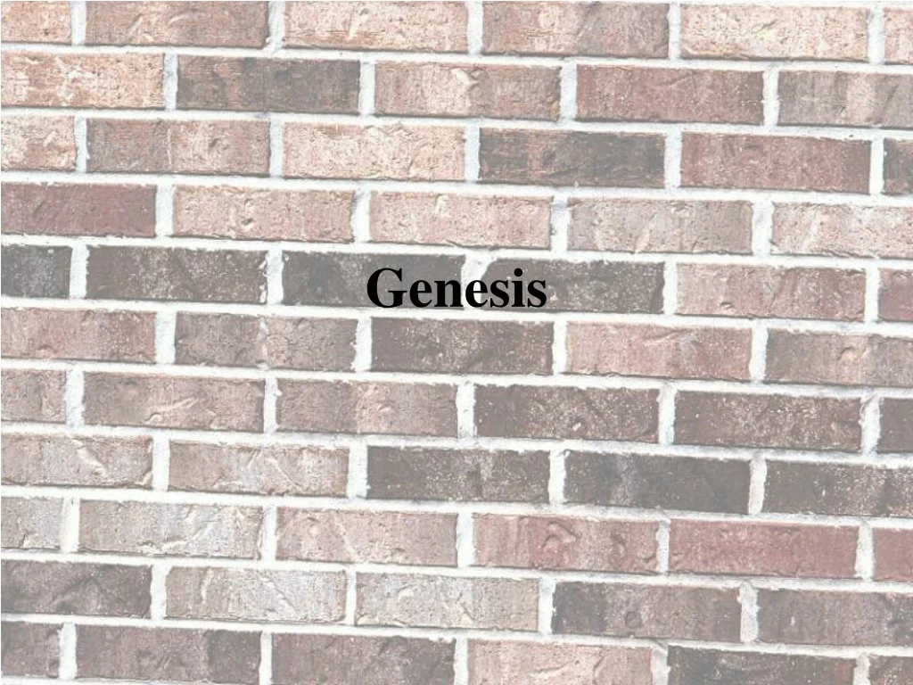 genesis