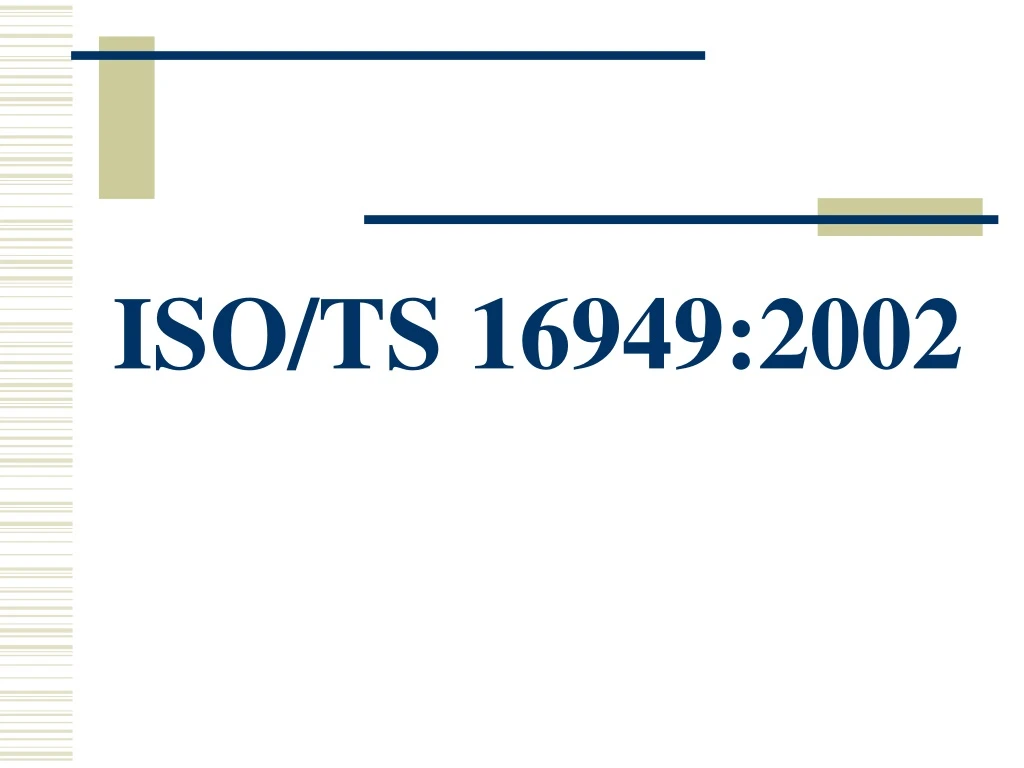 iso ts 16949 2002