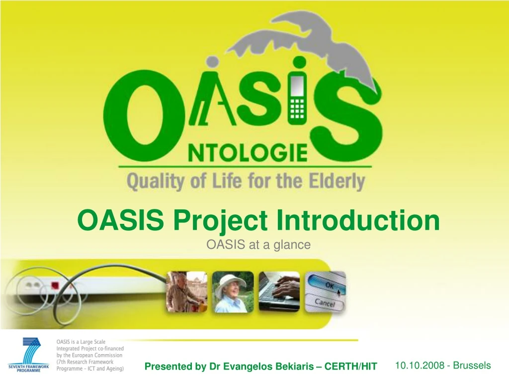 oasis project introduction oasis at a glance