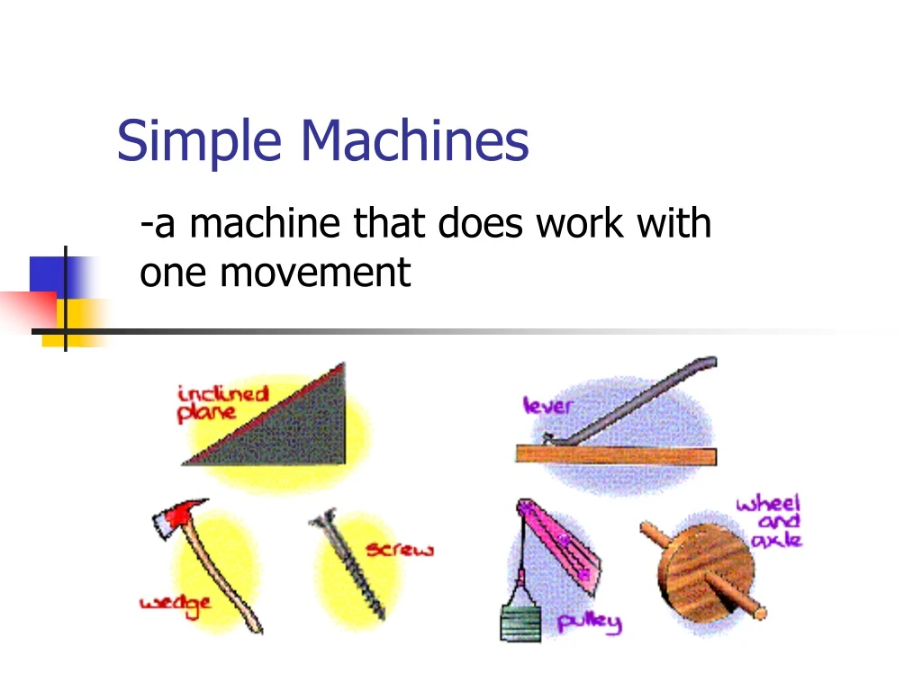 simple machines