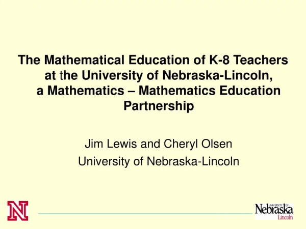 The Mathematics Semester for future elementary school teachers and