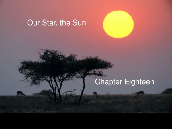 Our Star, the Sun
