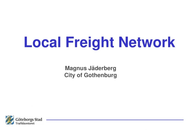 Local Freight Network