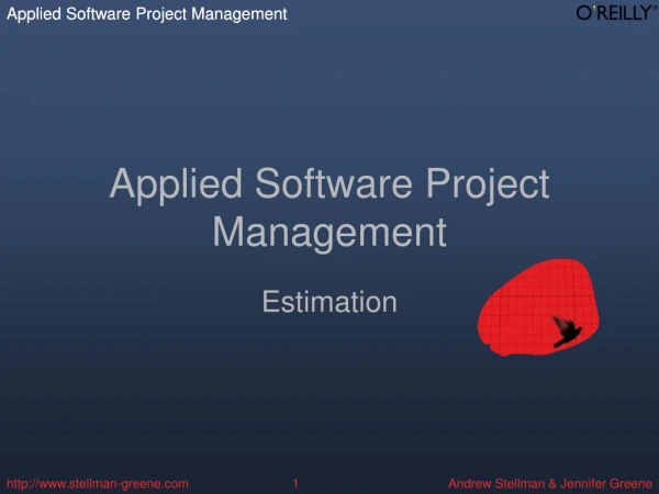 Applied Software Project Management