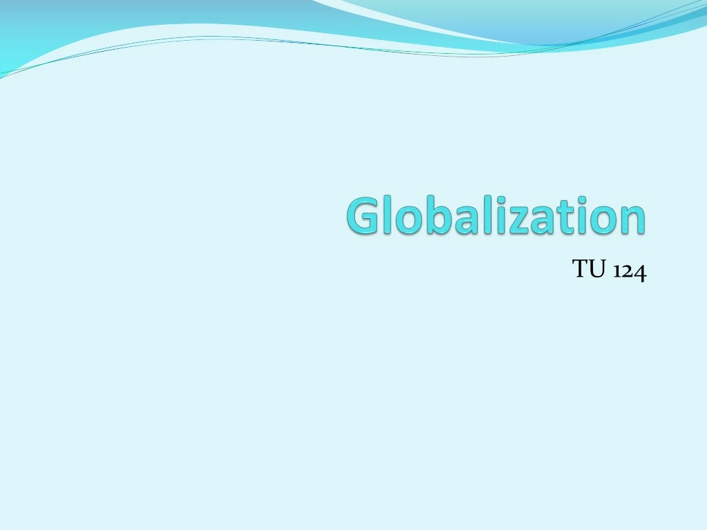 globalization