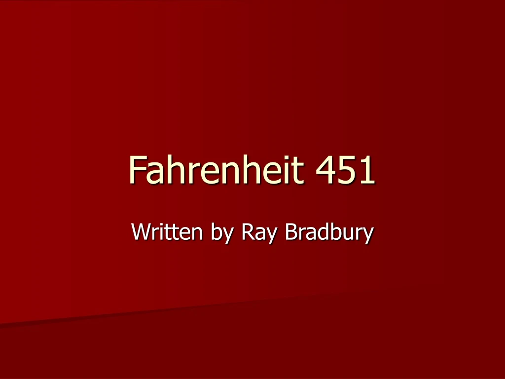 fahrenheit 451