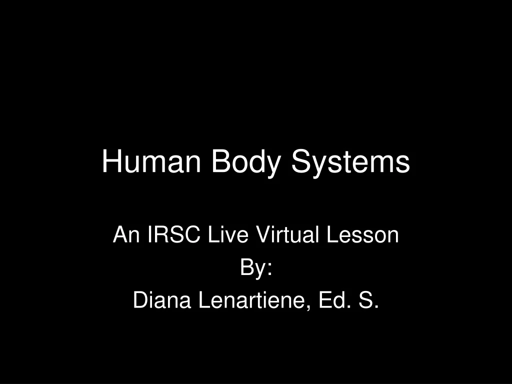 human body systems