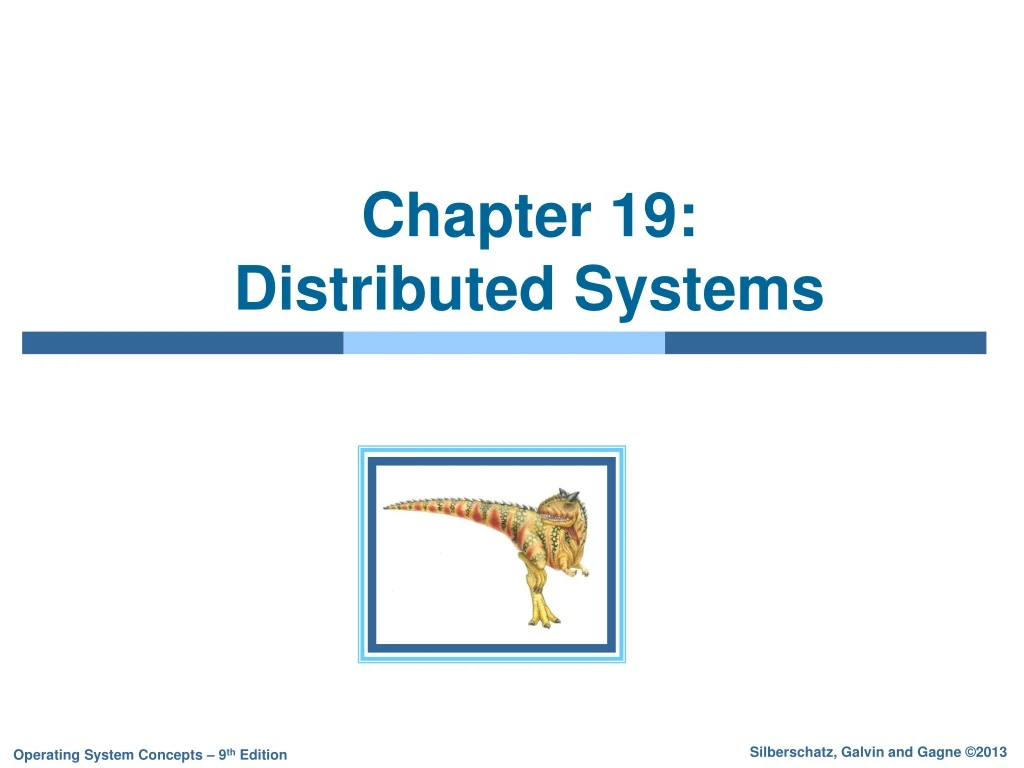 chapter 19 distributed systems