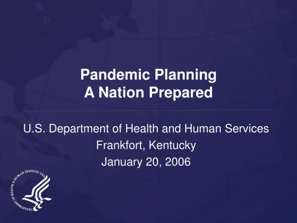 Pandemic Planning A Nation Prepared