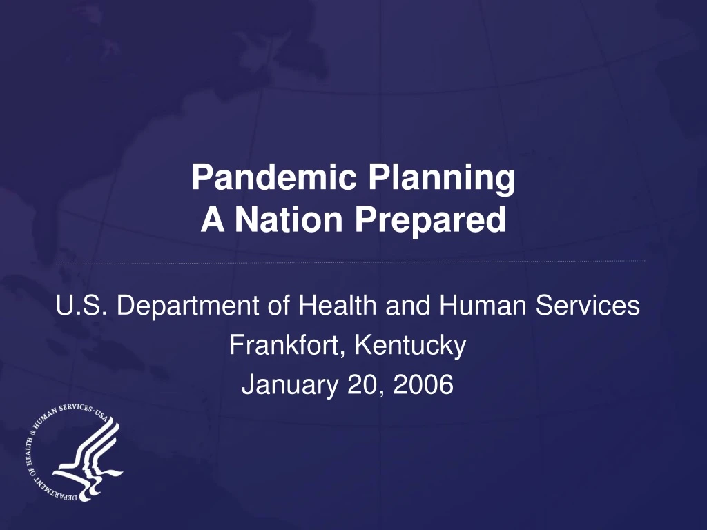 pandemic planning a nation prepared