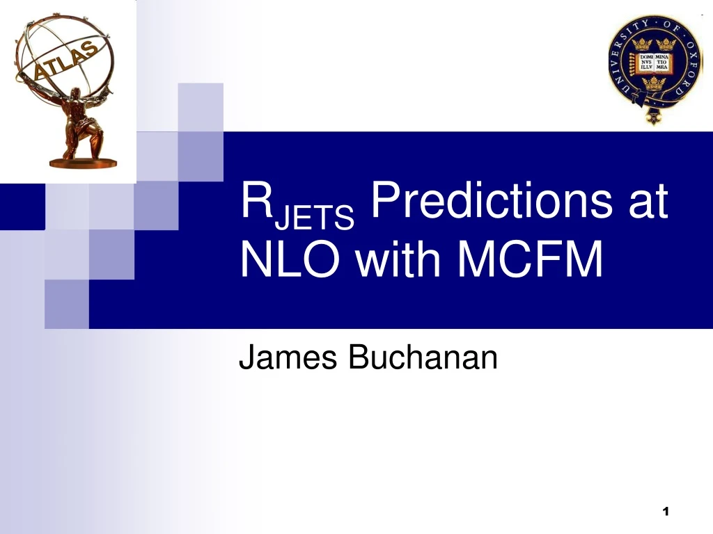 r jets predictions at nlo with mcfm