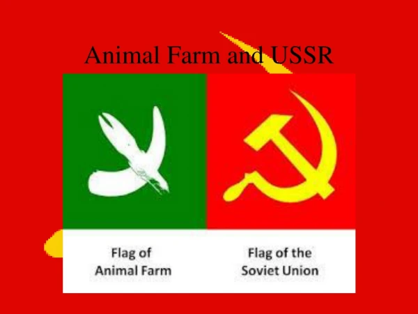 Animal Farm and USSR