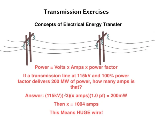 Transmission Exercises