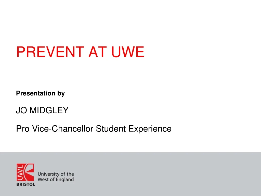 prevent at uwe