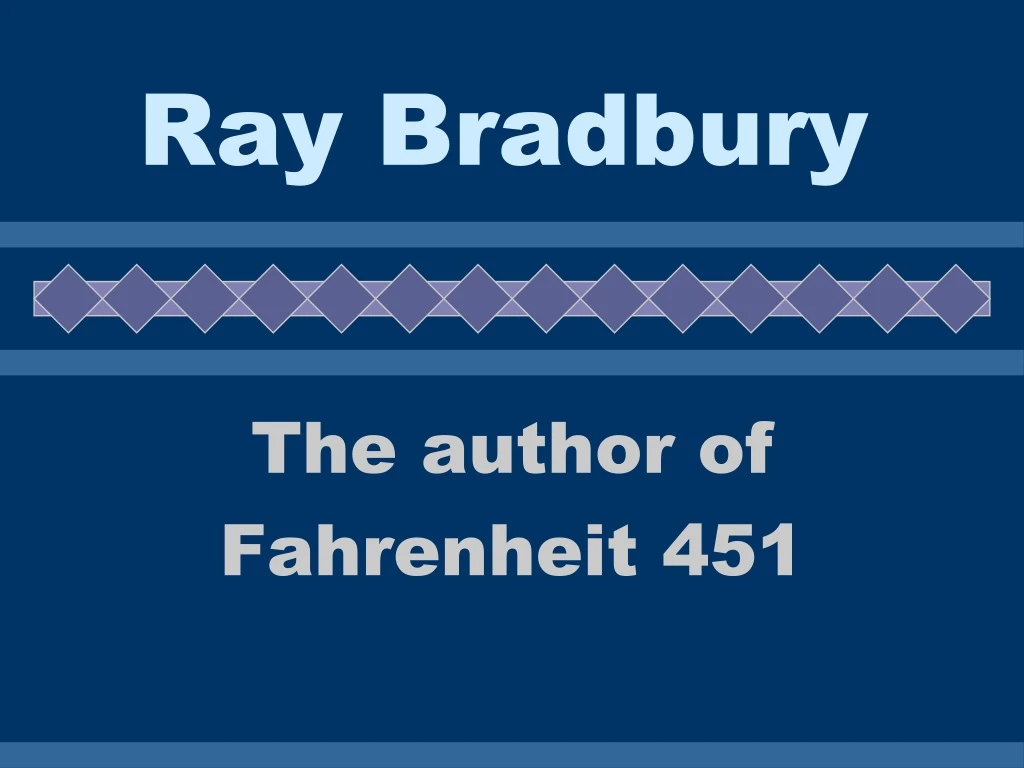 ray bradbury