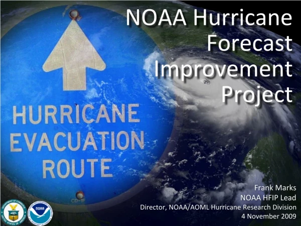 NOAA Hurricane Forecast Improvement Project