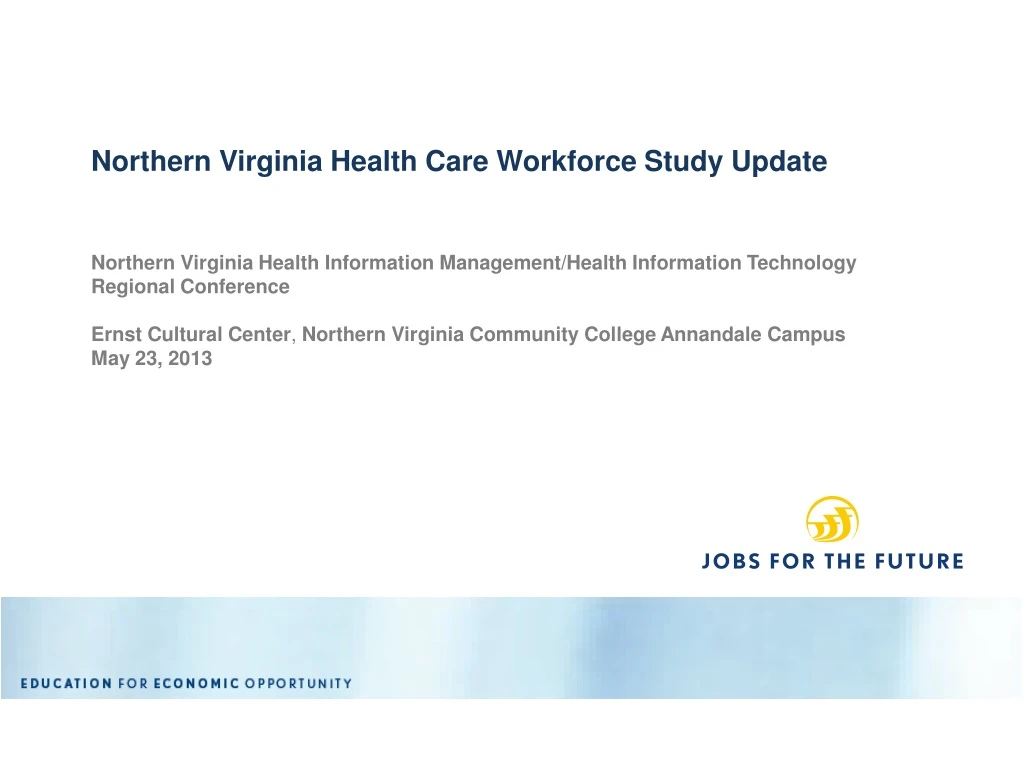 northern virginia health care workforce study