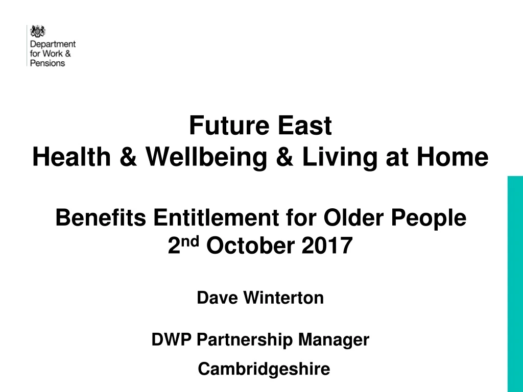 future east health wellbeing living at home