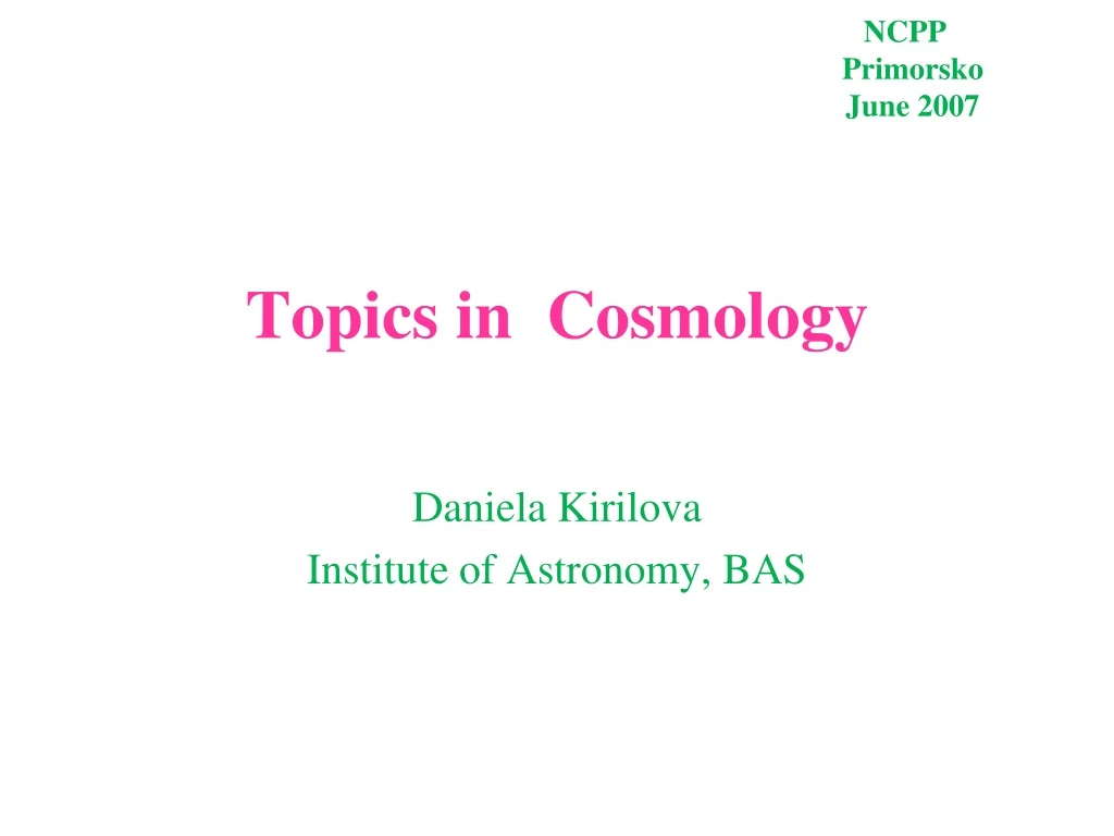 daniela kirilova institute of astronomy bas