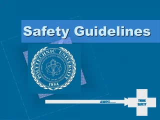 Essential Safety Guidelines for Workplaces - slide 1