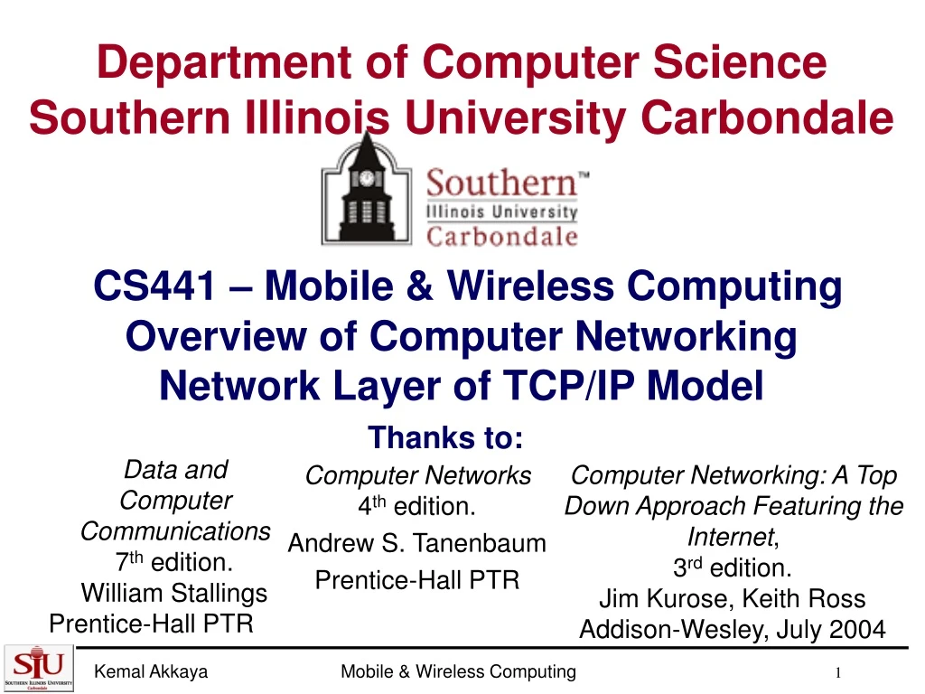 department of computer science southern illinois