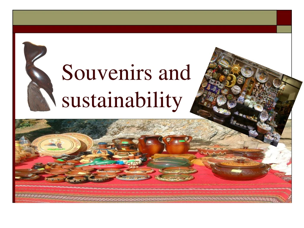 souvenirs and sustainability