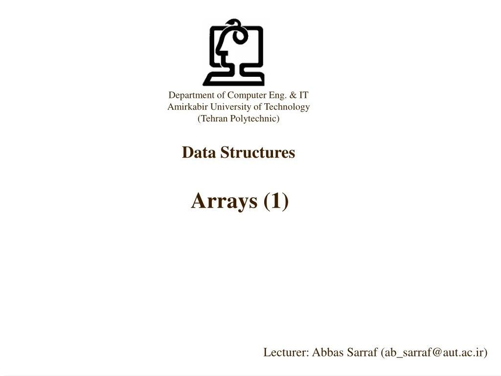 arrays 1