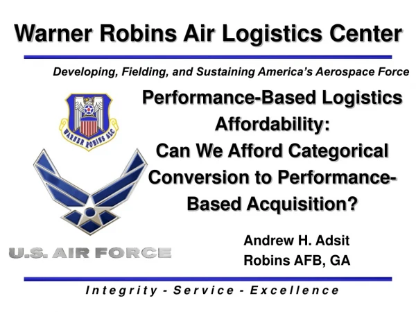 Andrew H. Adsit Robins AFB, GA