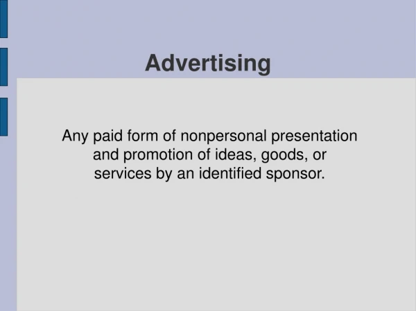 Advertising