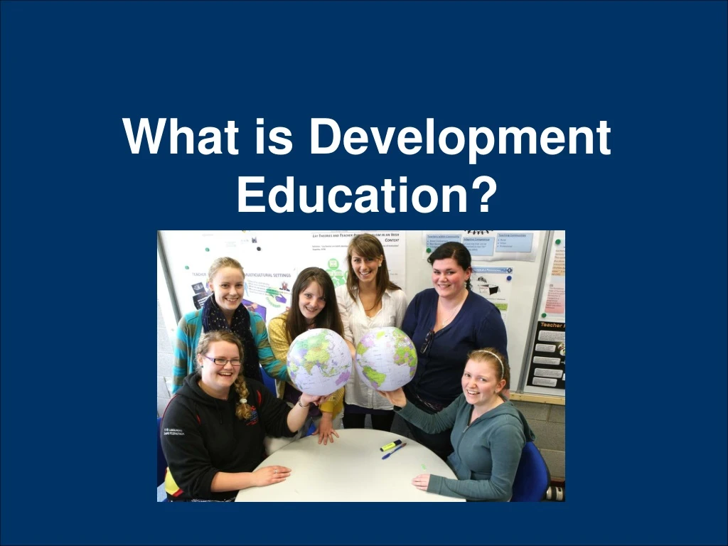 what is development education