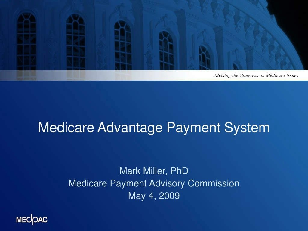 medicare advantage payment system