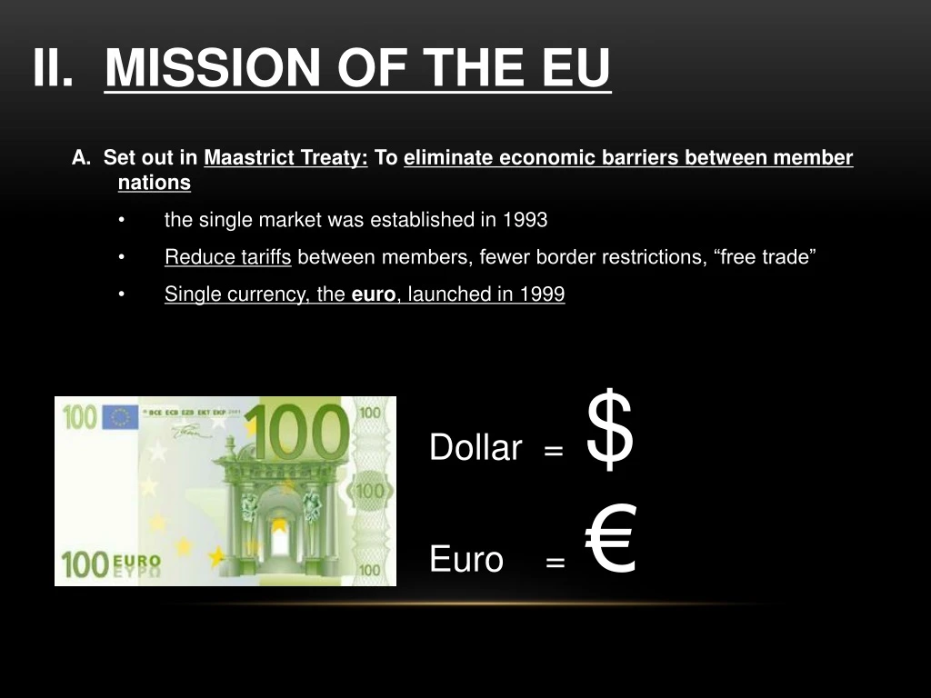 ii mission of the eu